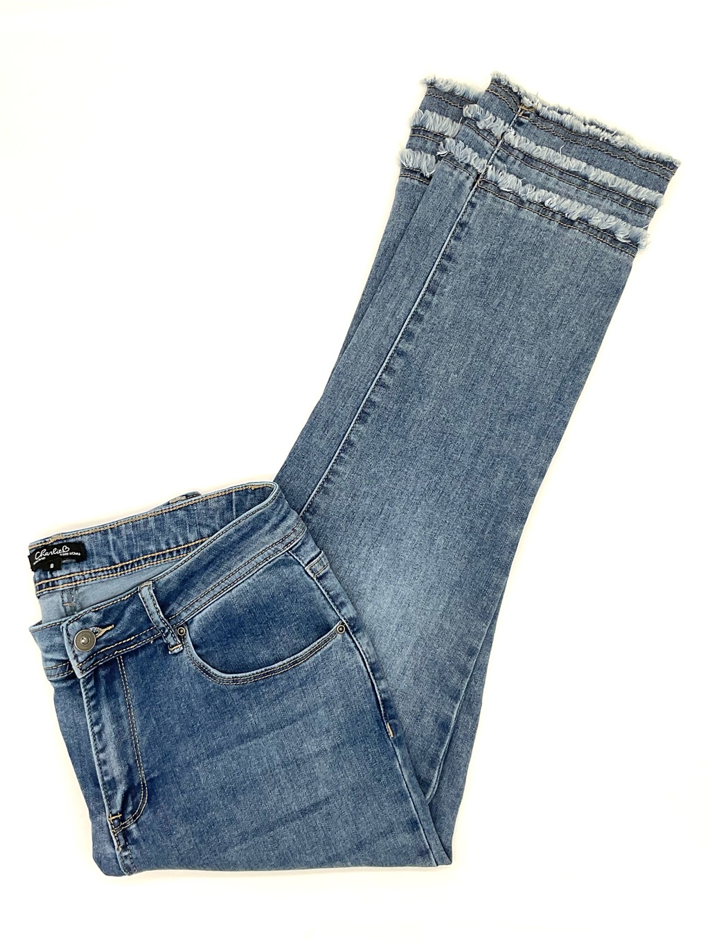 Charlie B Jeans 25â Inseam, Size 8